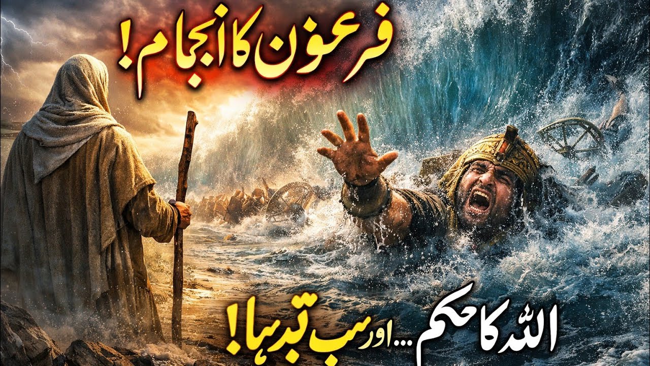 Allah Ne Firaun Ko Kaise Tabah Kiya? | Hazrat Musa AS Aur Samandar Phatne Ka Waqia