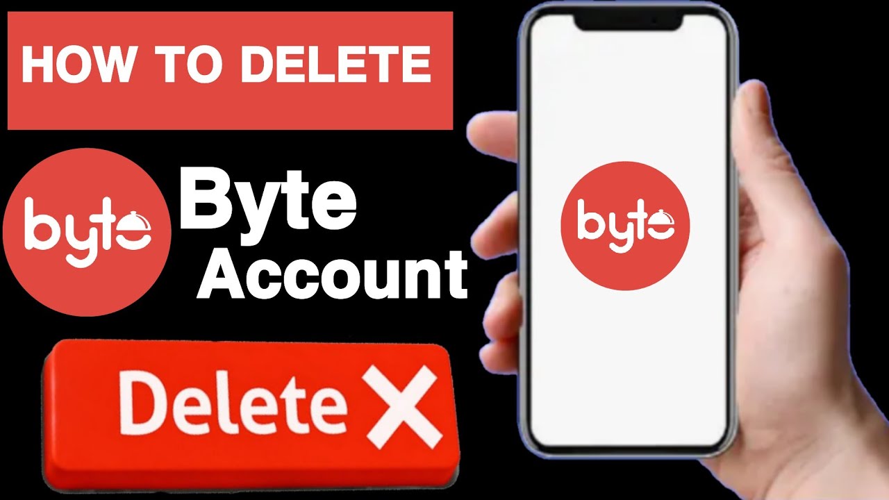 How to delete byte account||Byte account delete kaise kare||Delete byte account||Unique Tech 55