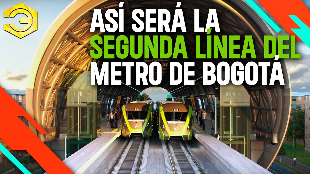 Así Sera la Línea Dos del Metro de Bogotá