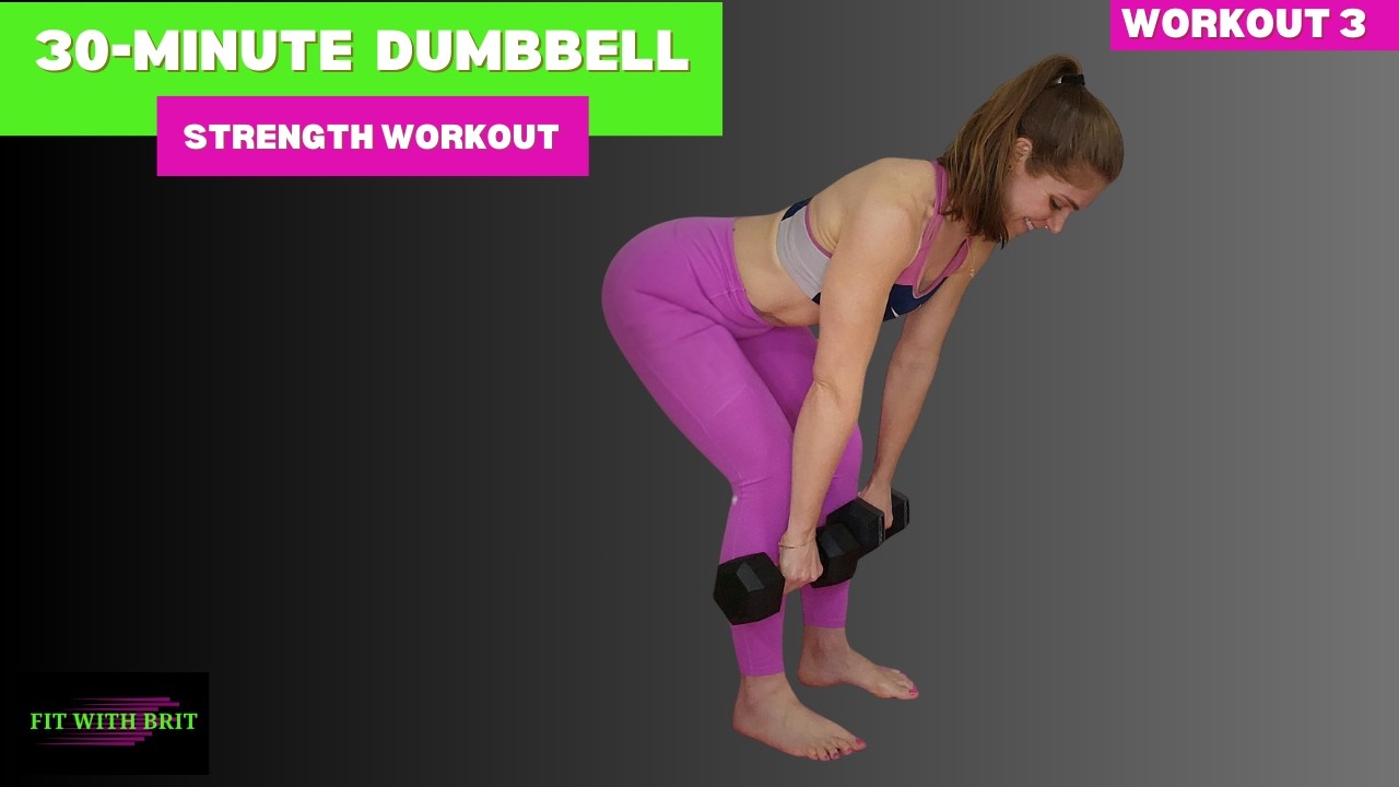 30-Minute Dumbbell Workout: Strength Building