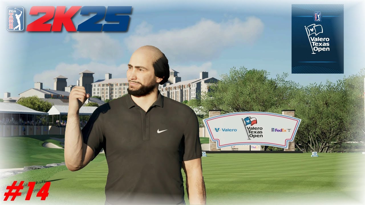PGA Tour 2K25 | Carrière #14 La série de victoire de Jean va-t-elle s'arrêter au Texas Open ?