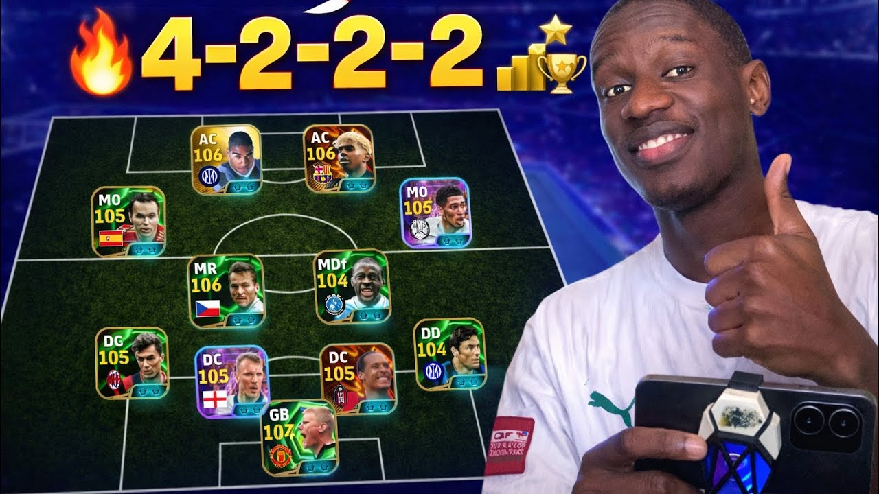 J’ai enchaîné les victoires grâce à ce 4-2-2-2 sur eFootball™