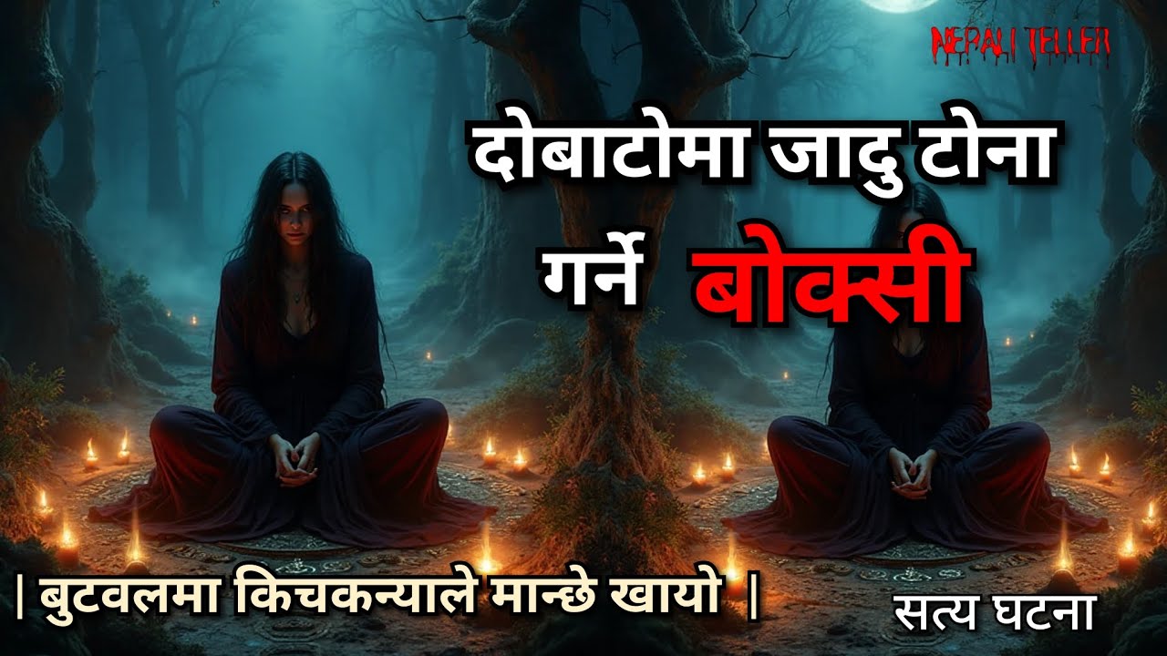 NEPALI GHOST STORY | DOBATO MAA JADU TONA GARNE BOKSI | TRUE STORY | NEPALI TELLER