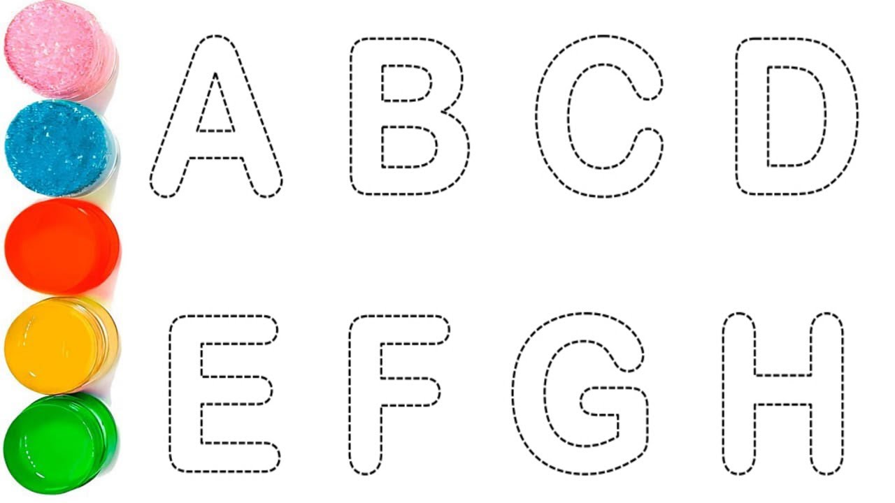 Песенка про фонетику алфавита // Рисование заглавных букв алфавита от А до Я для начинающих // AB...