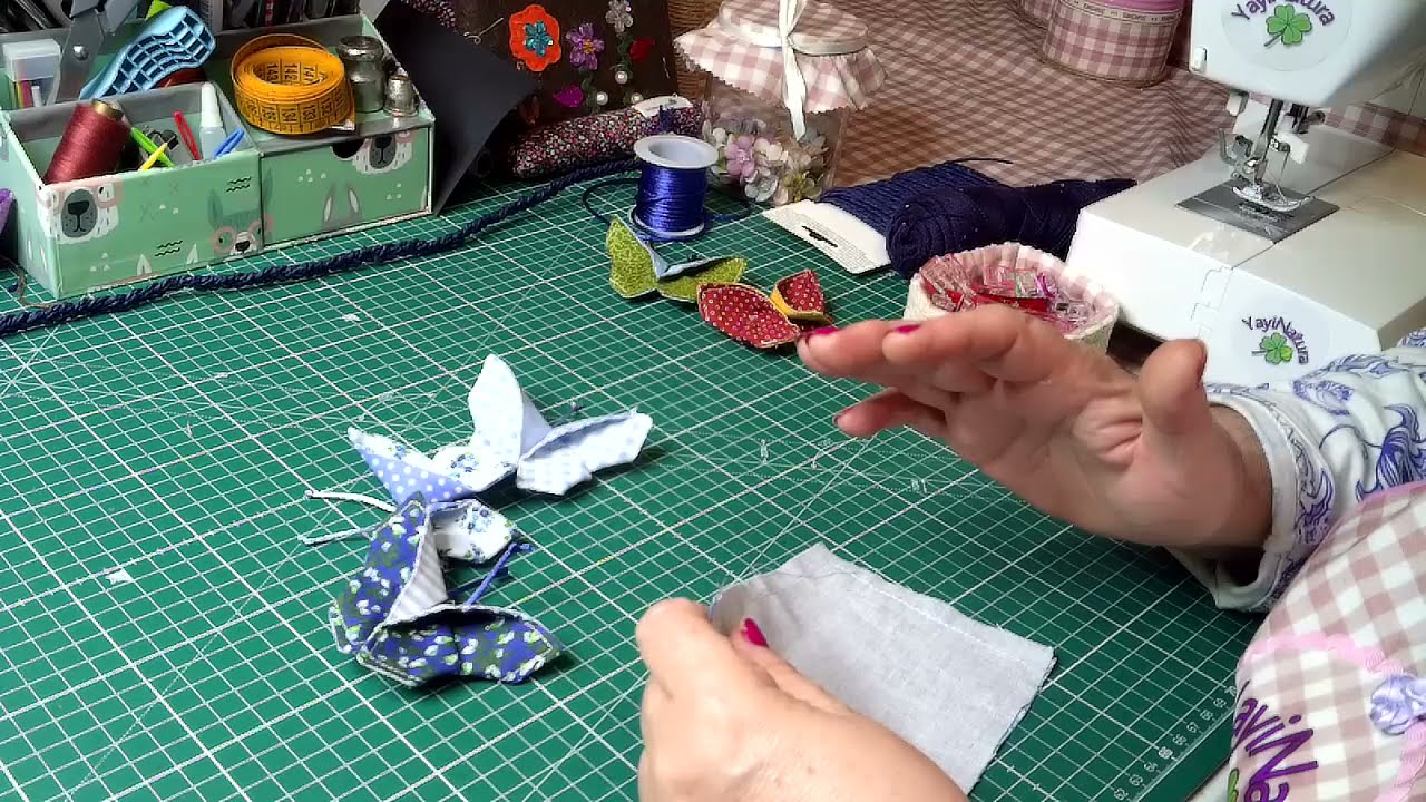 Mariposas de tela multiusos