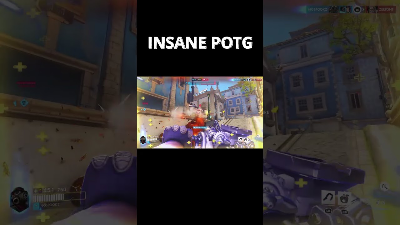 INSANE Play of the Game! | Nasty Roadhog Clip #gameplay #overwatch #overwatchclips #roadhog #gaming