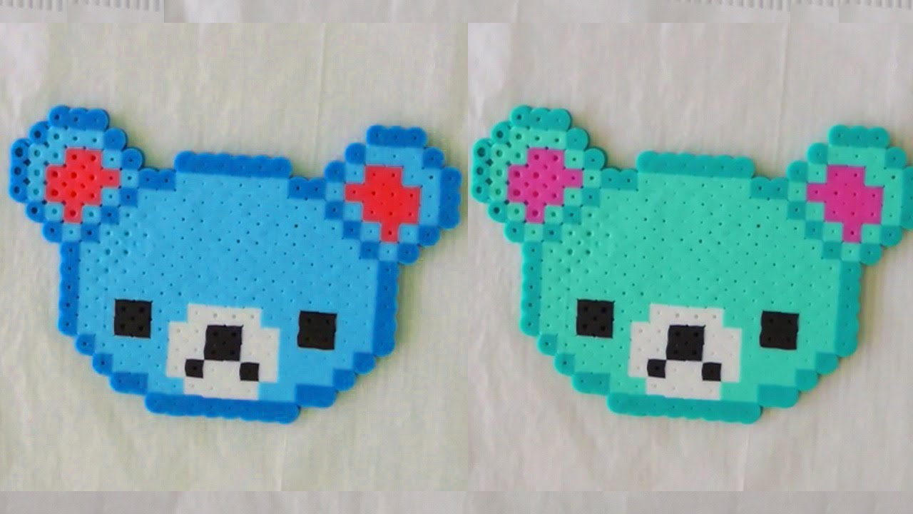 Perler Bead Bear Tutorial