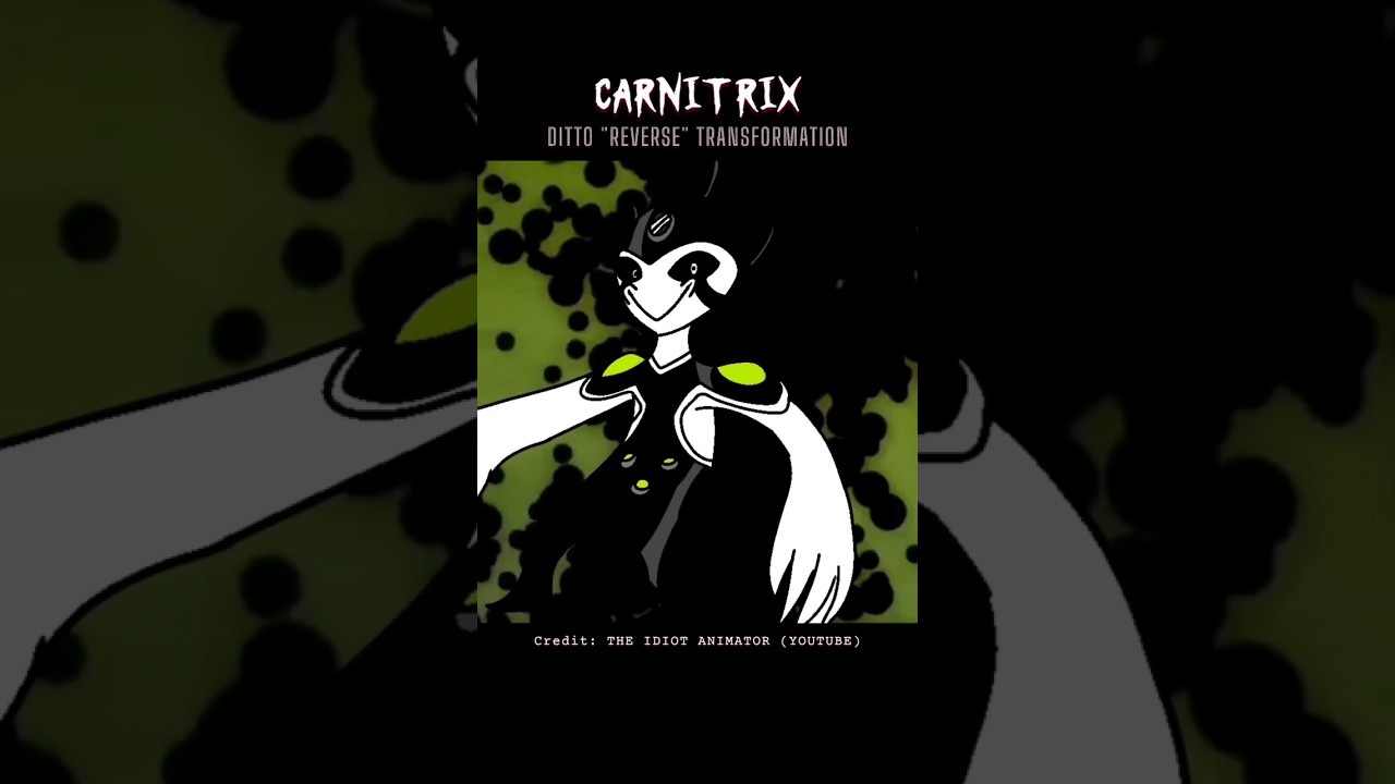 Ben 10: Carnitrix | Ditto Reversed transformation #ben10 #carnitrix #ditto