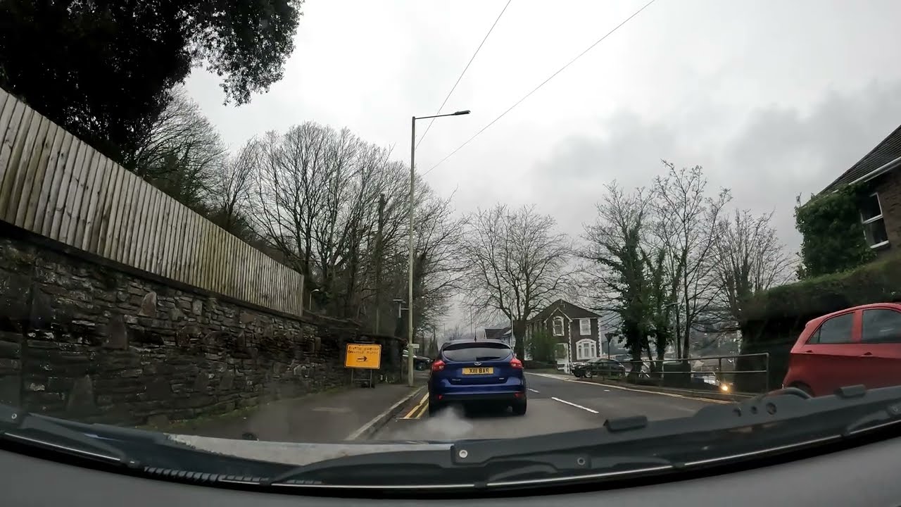 Abercynon Train Station, Cilfynydd - Treforest Tesco Extra [Driving Welsh Roads]