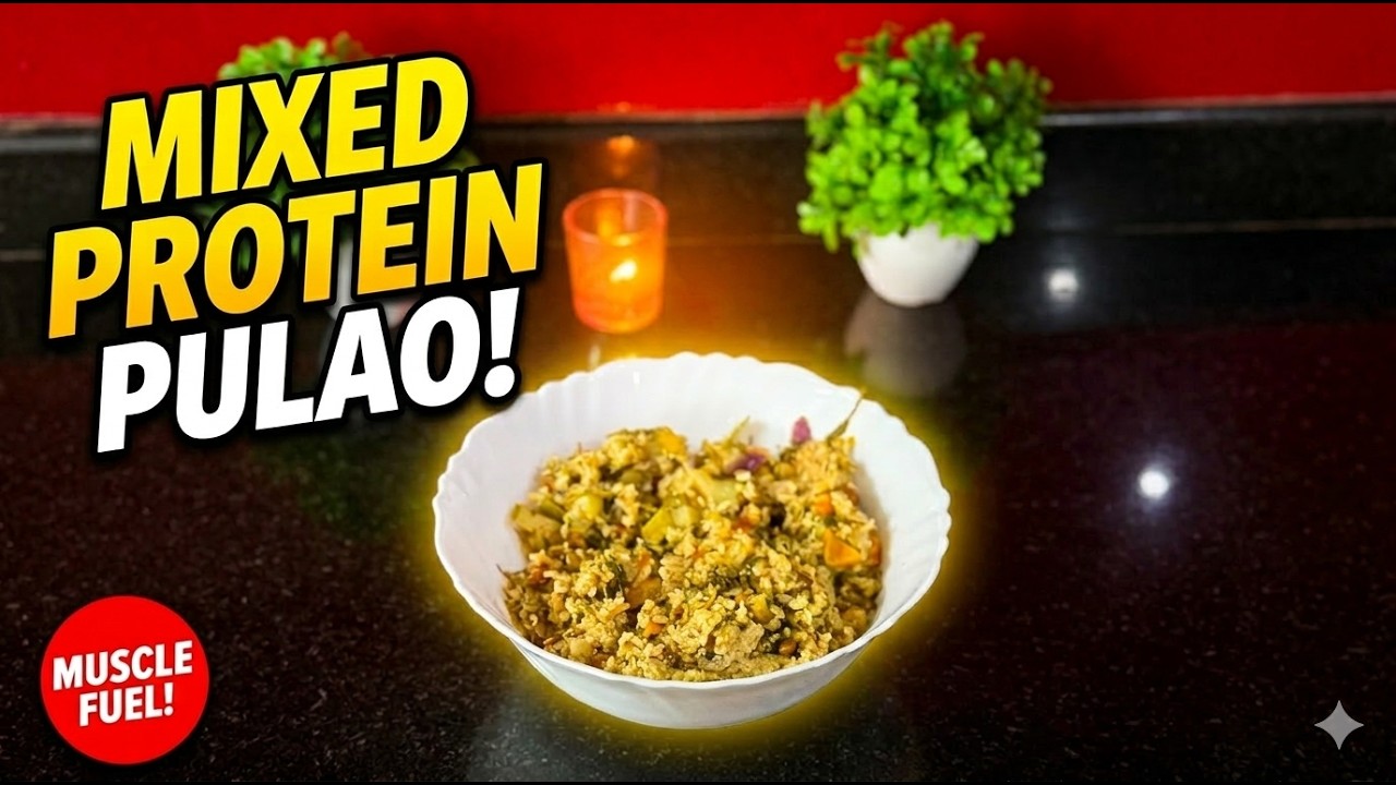 MIX VEG PULAO | Protein Rich Healthy Food |