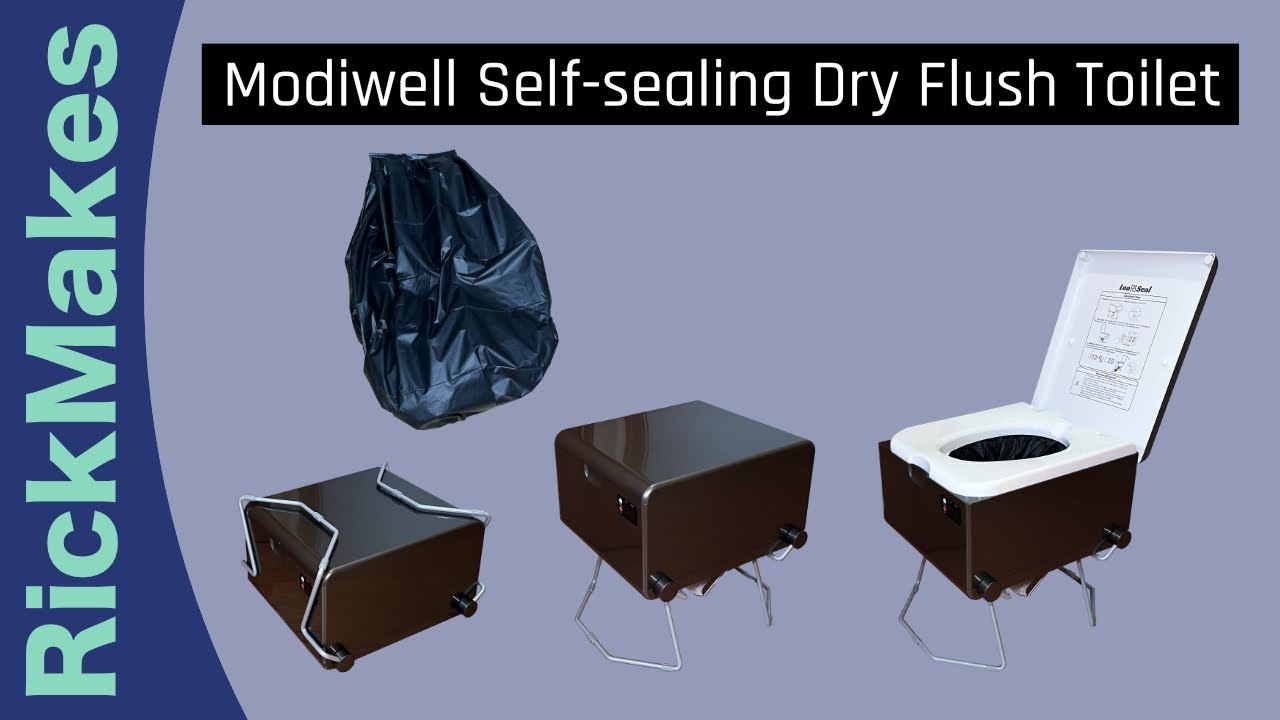 Самогерметизирующийся унитаз Modiwell с сухим смывом