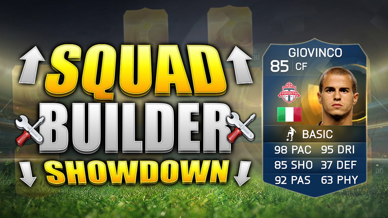 FIFA 15 SQUAD BUILDER SHOWDOWN!!! TOTS GIOVINCO!!! 98 Pace TOTS Giovinco Squad Building Duel
