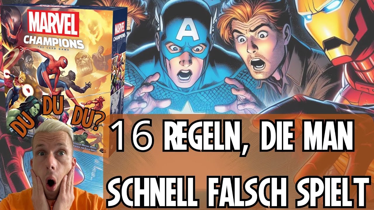 MARVEL CHAMPIONS LCG - 16 Regeln, die man schnell falsch spielt