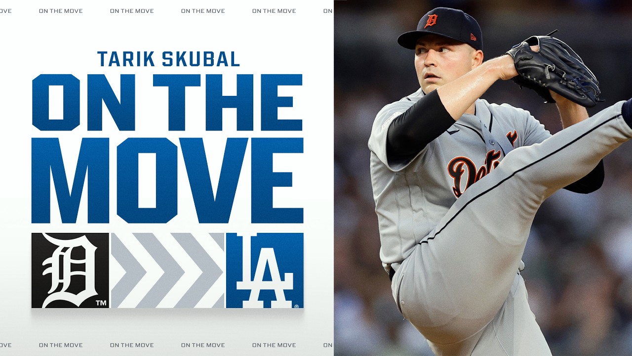 BREAKING NEWS: SP Tarik Skubal reportedly traded to the Los Angeles Dodgers