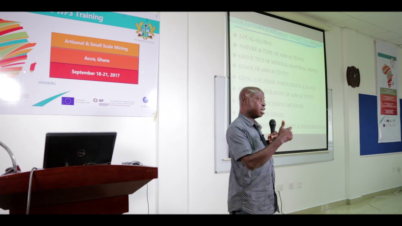 Environmental issues related to Artisanal and Small-Scale Mining in Ghana by Pr. Frank Nyam&eacute;