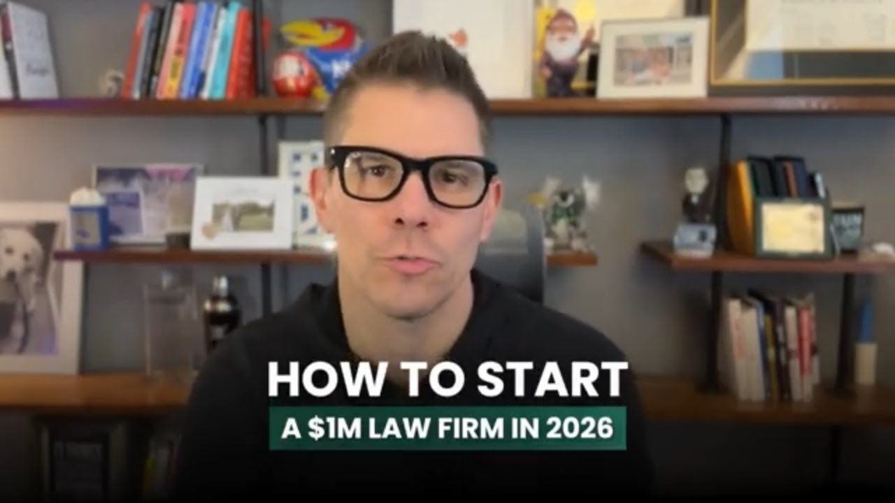 How to Start a $1m Law Firm in 2026