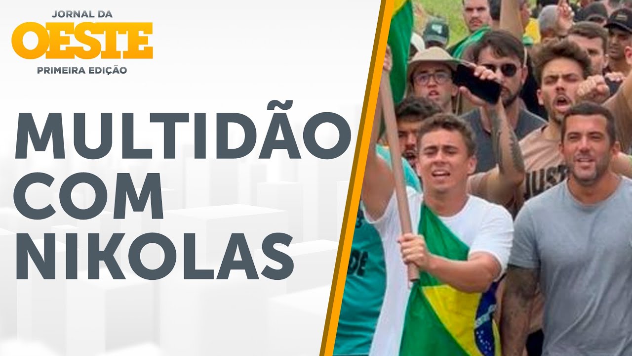 Ato histórico: caminhada liderada por Nikolas reúne grande público e marcha até Brasília