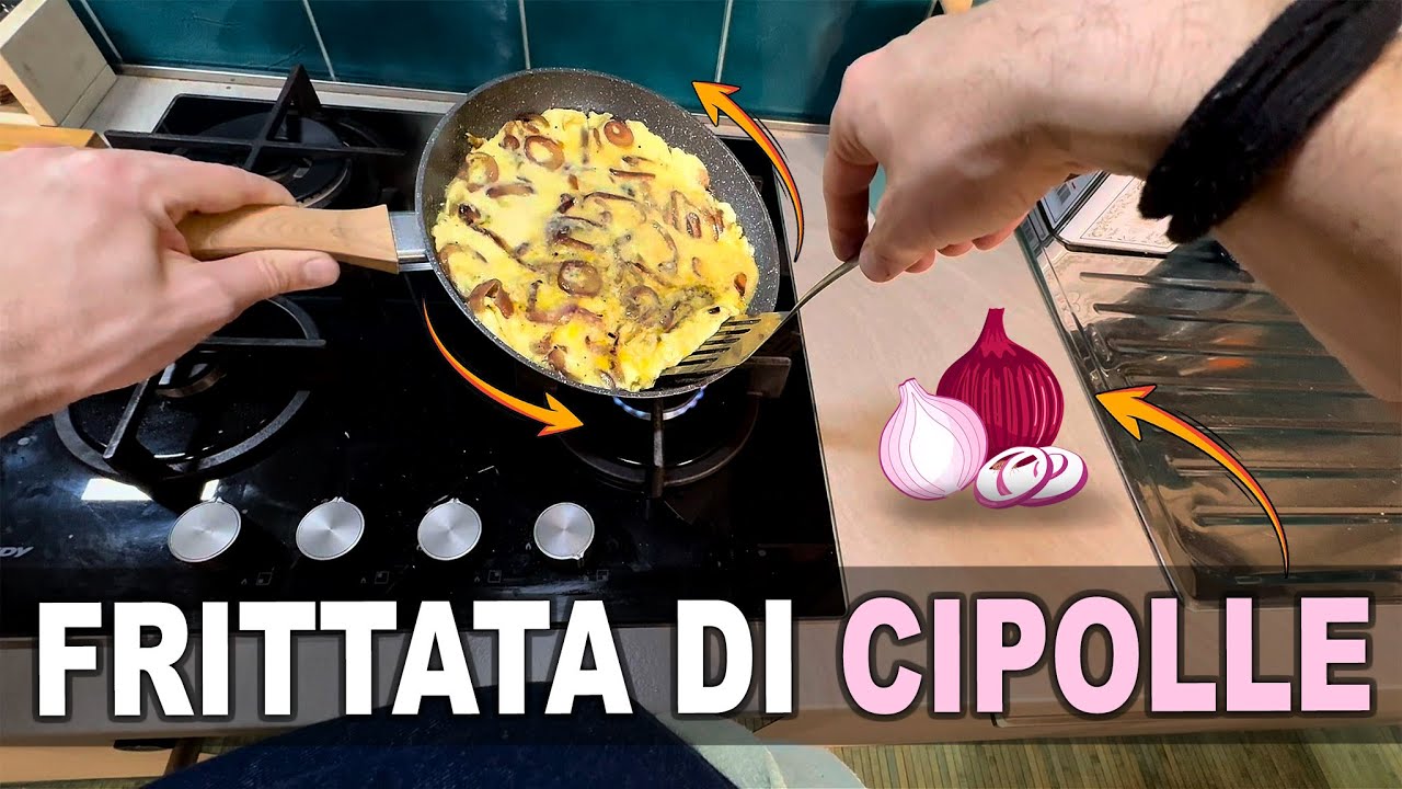 FRITTATA DI CIPOLLE: Ricetta Facile Facile! 🍳🧅✔️