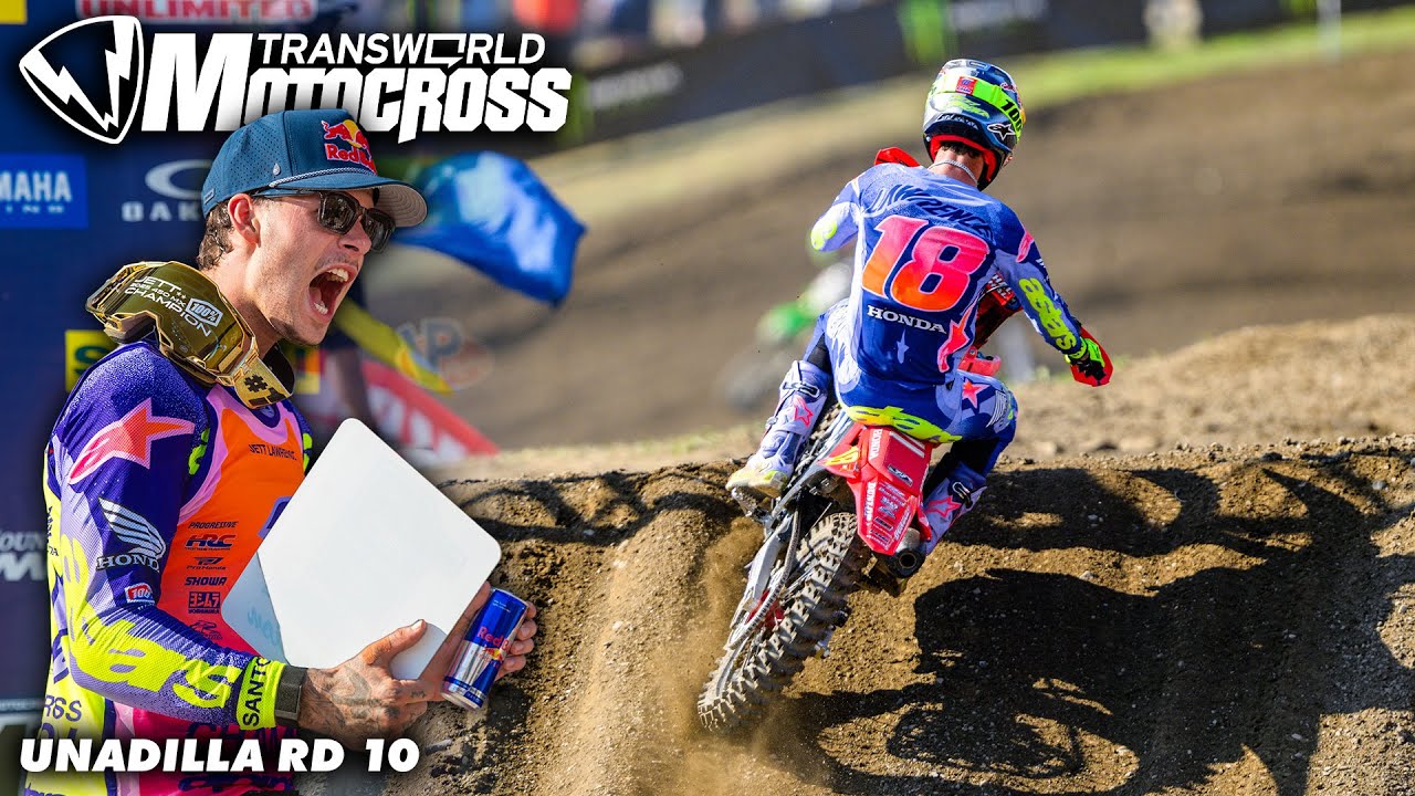 Jett Lawrence Wins the 2025 Motocross Championship | Unadilla [450] Highlights
