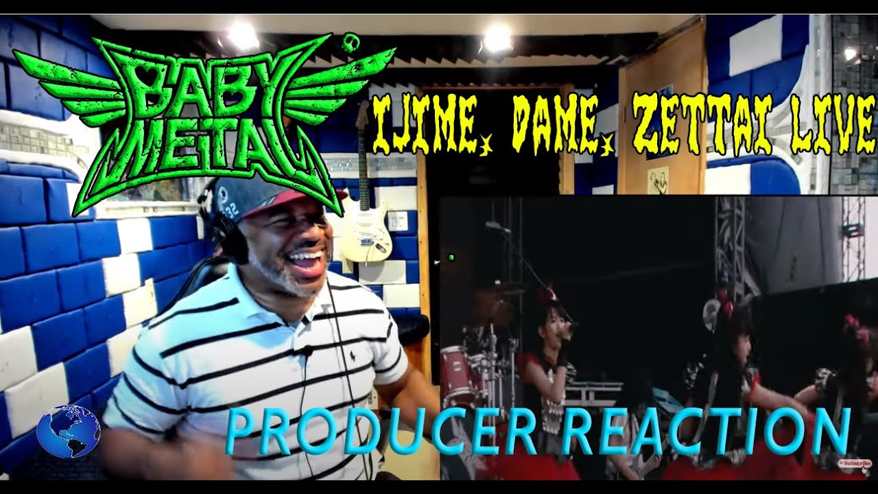 BABYMETAL   Ijime,Dame,Zettai   Live at Sonisphere 2014 - Producer Reaction