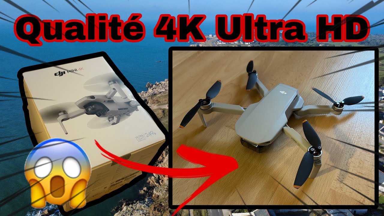 Présentation de mon DRONE DJI MINI 4K en Loire-Atlantique 