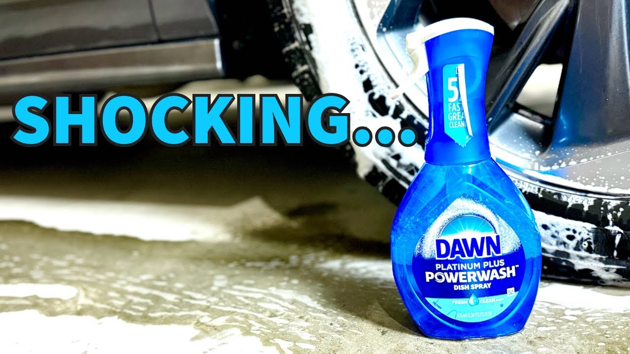 Can DAWN Dish Soap Clean Tires BETTER Than My Favorite Tire Cleaner?