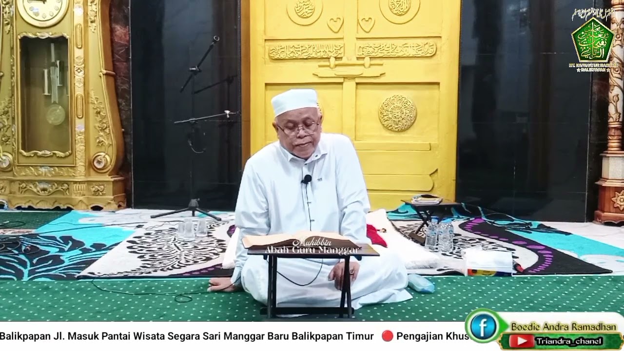 Pengajian khusus bulan Ramadhan kajian Kitab Minhajul Abidin # Malam 6 Ramadhan