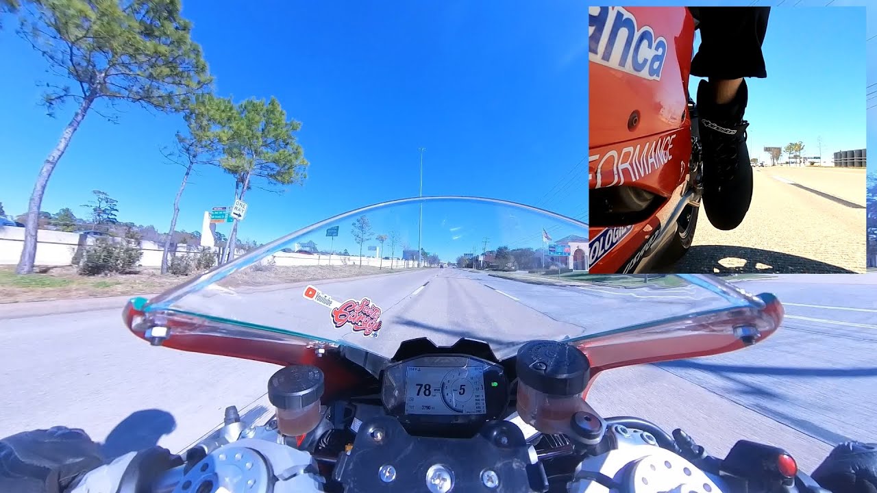 TransLogic Quickshifter gets installed on the Ducati V2