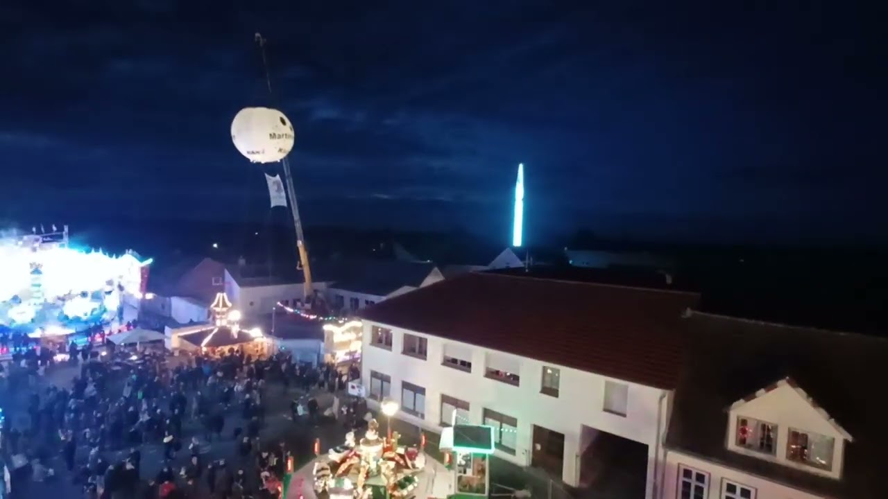Onride King Kong Tower auf dem Martinimarkt Kl&ouml;tze 2023