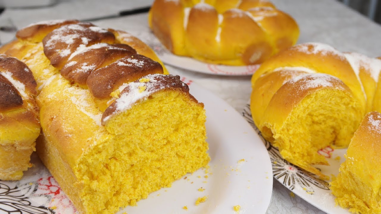 PÃO DE ABÓBORA Super FÁCIL de Fazer e Muito FOFINHO
