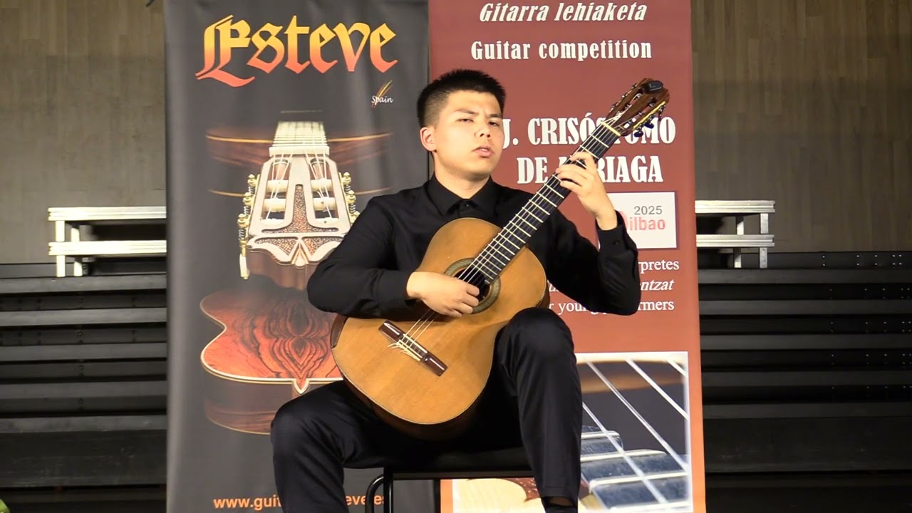 Danza de los bosques (L. Brouwer) Yitao Luo 1st Prize Level 4 Concurso Arriaga 2025 Bilbao