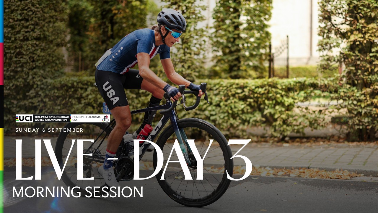 LIVE - Day Three Individual Road Races (Morning) | 2026 UCI Para Cycling Road World Championships
