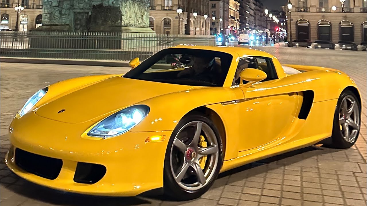 PORSCHE CARRERA GT EN RANDOM DANS PARIS !! Carspotting in Paris