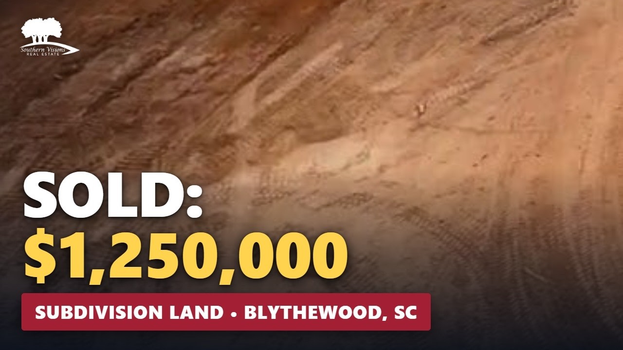 Blythewood Subdivision Sale