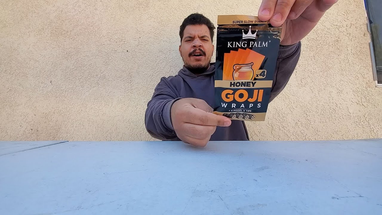 Made out of BERRIES?? | KING PALM GOJI WRAPS