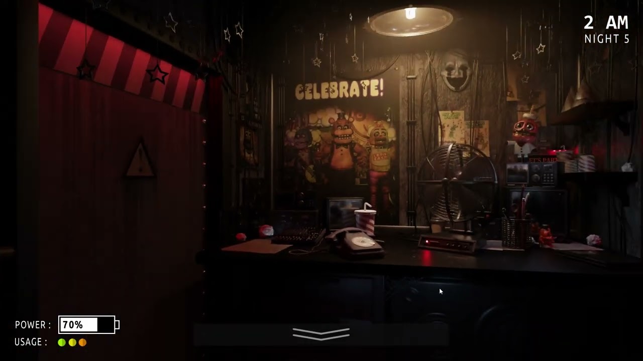 Five Nights at Freddy's Plus night 5 complete