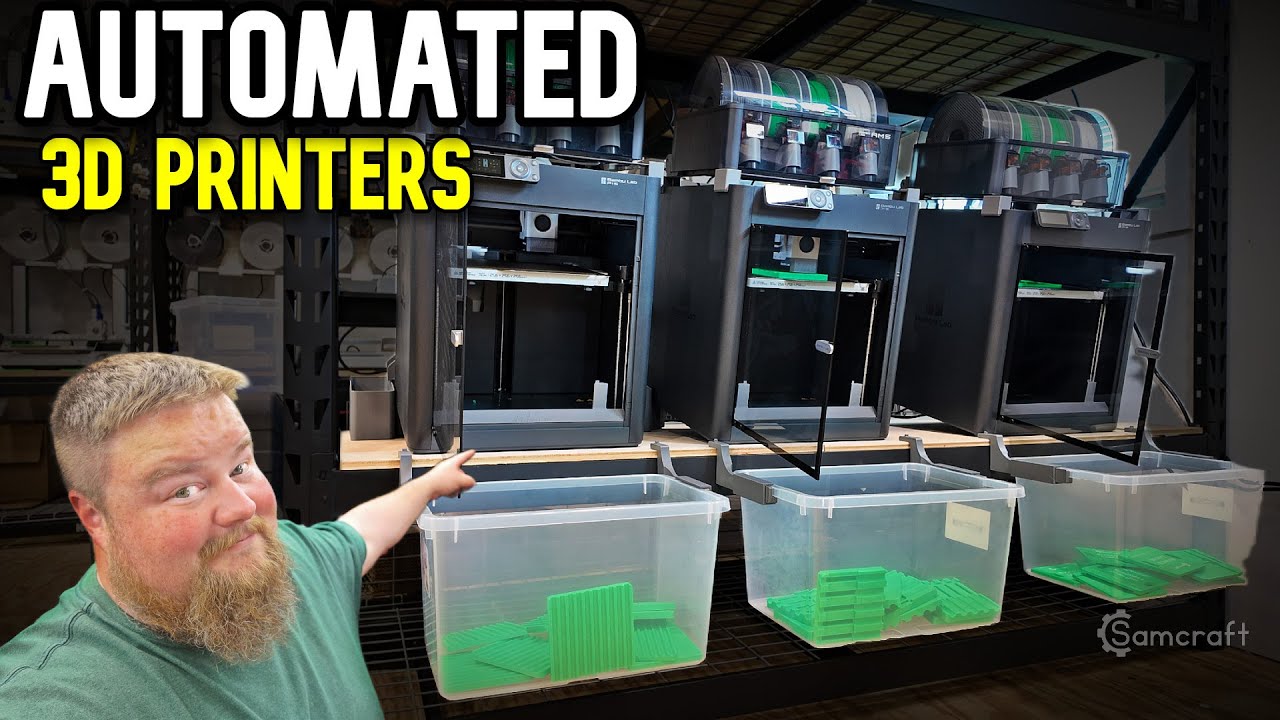 Turn Your Bambu Lab Into a FULLY AUTOMATED PRINTER
