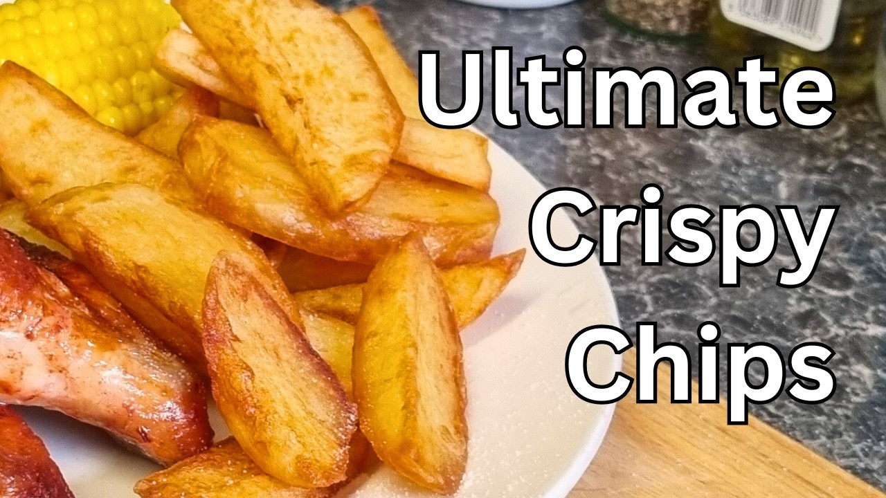 ULTIMATE Crispy Triple Cooked Chips! Restaurant Perfection at Home!