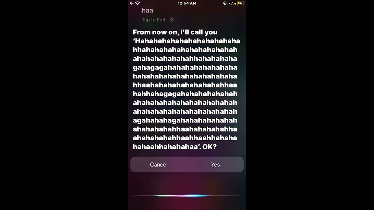 Подборка видео, где Siri переживает инсульт