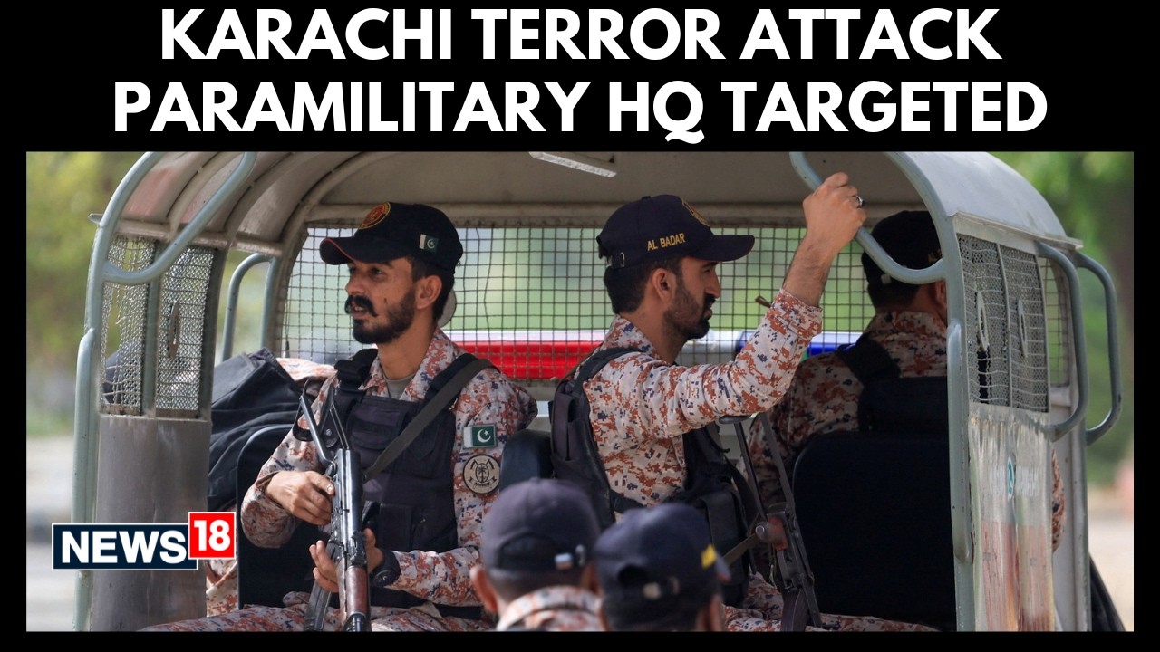 Karachi Terror Attack | 6 Dead in Raid on Sindh Rangers Headquarters | Pakistan | N18G