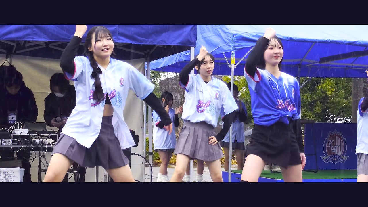 【生音】【チアダンス】Leap-Blue & Leap-Sky 「For Decades」(リトグリ) カターレ富山 vs. FC大阪 K STUDIO 第2部 横動画 シネスコ 2026年2月28日