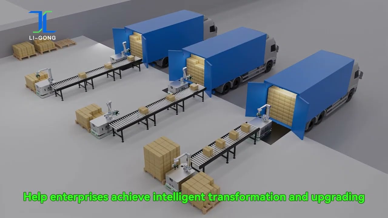 One stop intelligent container handling solution bidding farewell to cumbersome traditional operatio