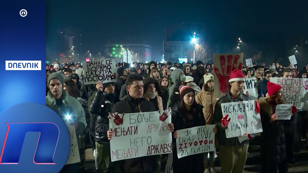 Srbija ispraća 2025 - najborbeniju godinu, s najvi&scaron;e protestnih okupljavanja
