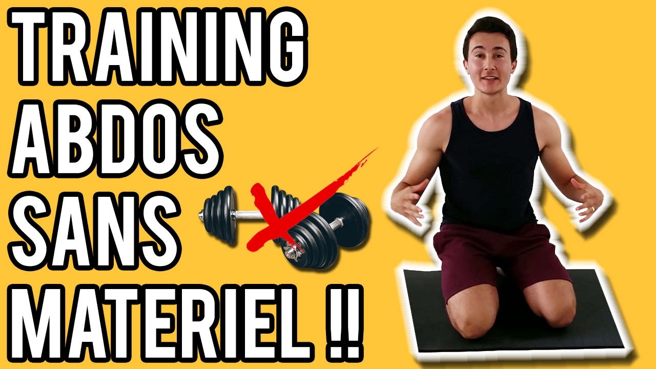 TRAINING SANS MATÉRIEL POUR DES ABDOS EN BÉTON !