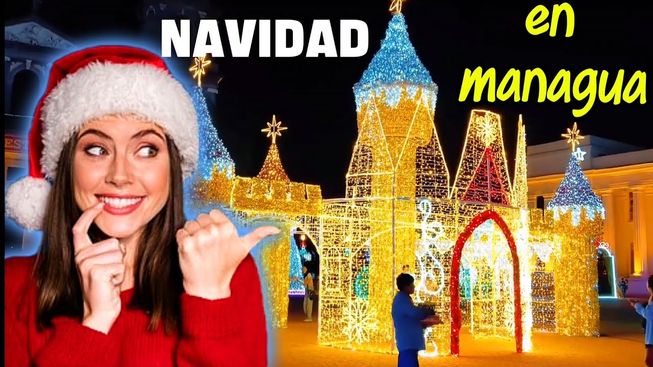 MANAGUA YA ESTA LISTA PARA LA NAVIDAD 2025 | Iluminada y decorada y el arbol de Navidad más grande 