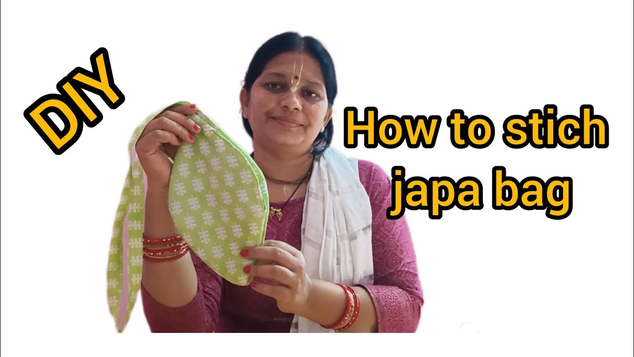 How to stich japa bag || beed bag making at home || जपा माळ पिशवी || gomukhi