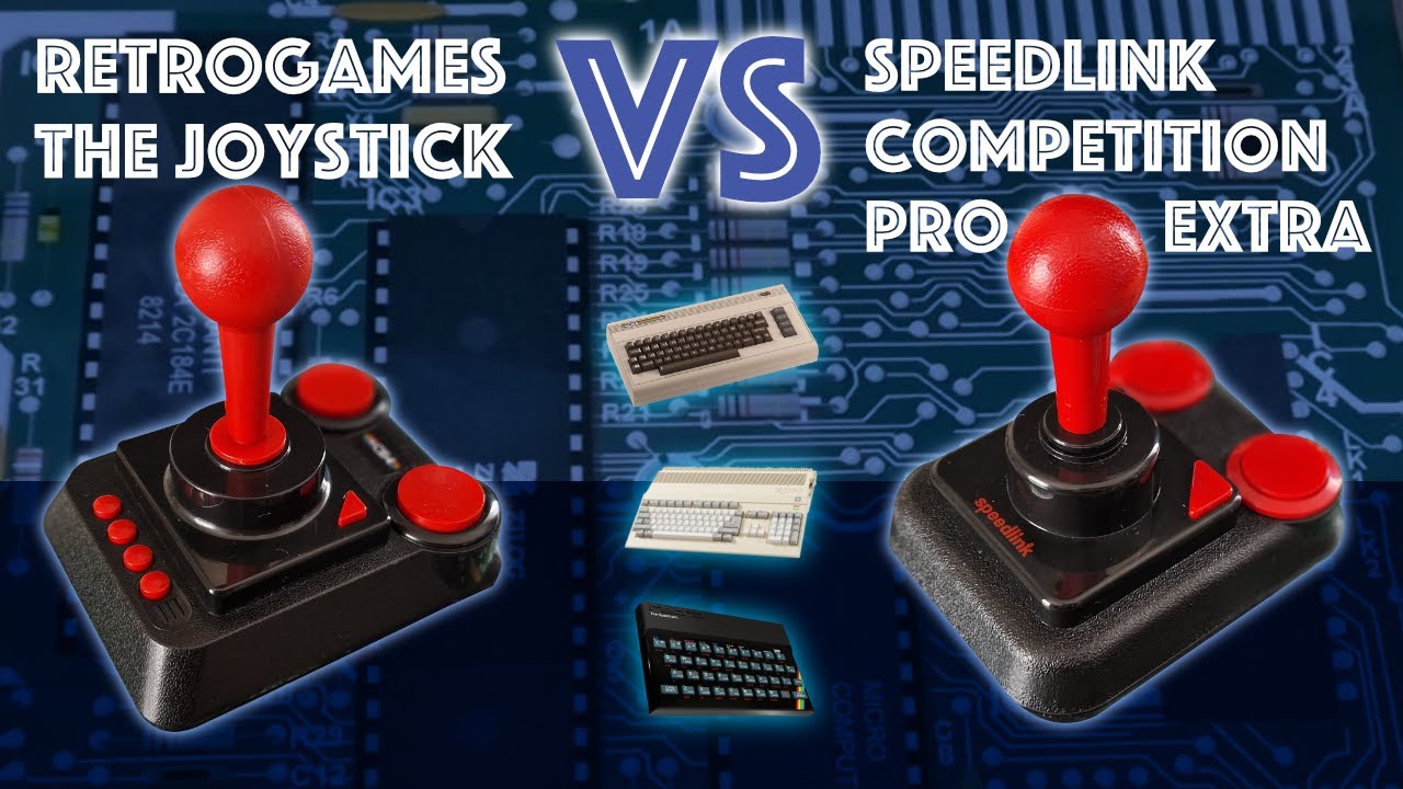 Retro Games TheJoystick vs Speedlink Competition Pro