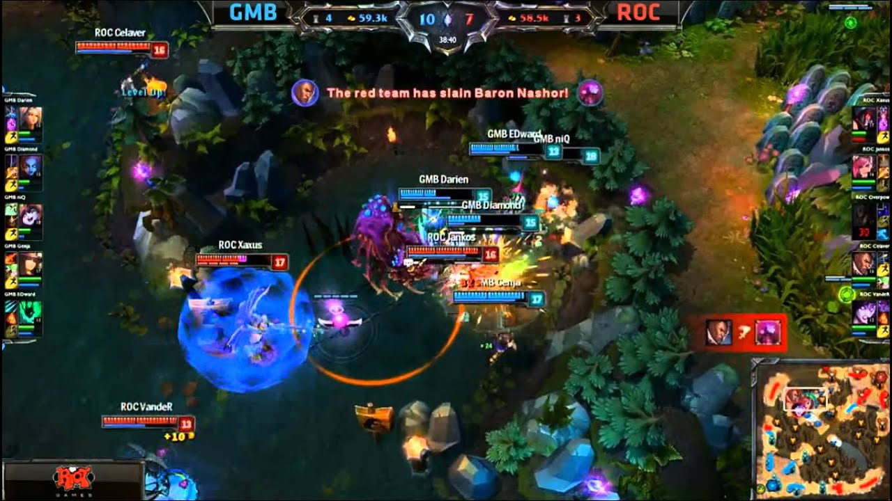 EU LCS - Summer Split 2014 - Celaver's baron steal