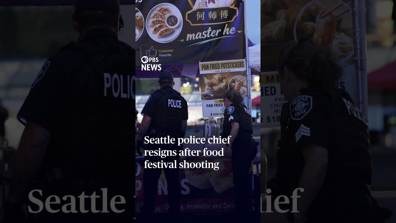 Seattle police chief resigns after food festival shooting