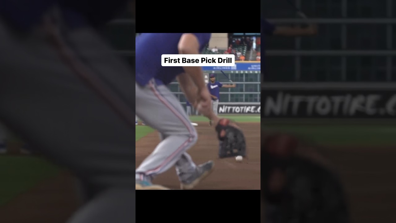 First Base Pick Drill